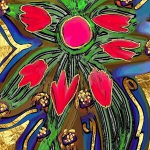 Radiant Floral Fusion